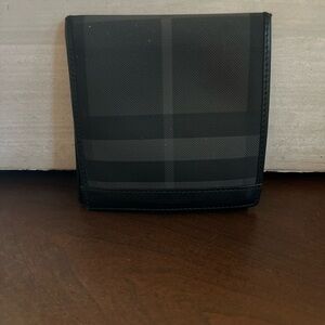 Burberry Black Leather Wallet